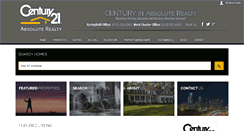 Desktop Screenshot of c21absoluterealty.com