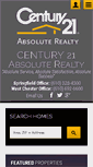 Mobile Screenshot of c21absoluterealty.com